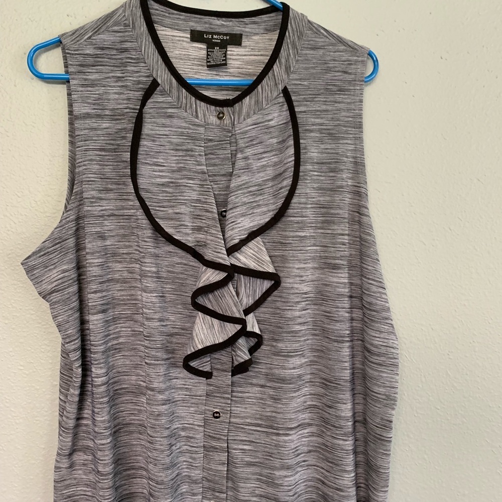 Liz McCoy sleeveless dress top